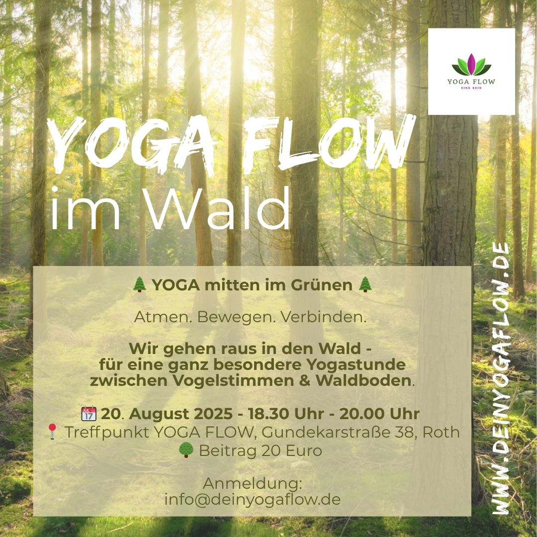 YOGA FLOW im Wald
